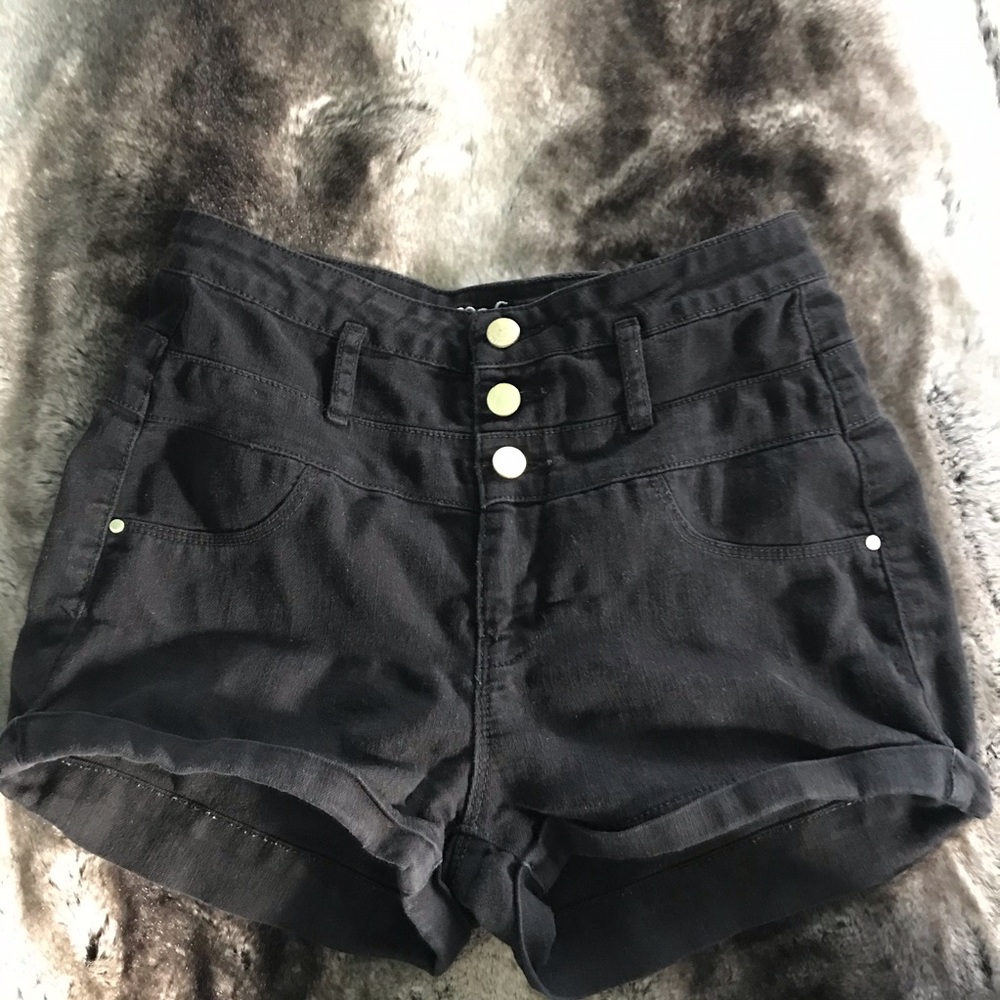 High Waisted Jean Shorts